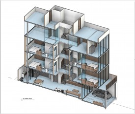 Thiết kế thang máy cho nhà 90 m2